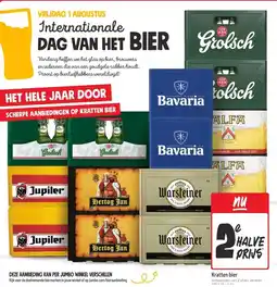 Wibra Kratten bier aanbieding