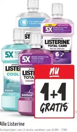 Wibra Alle Listerine aanbieding
