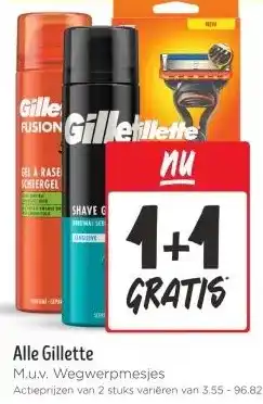 Wibra Alle Gillette aanbieding