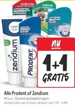 Wibra Alle Prodent of Zendium aanbieding