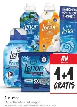 Wibra Alle Lenor aanbieding