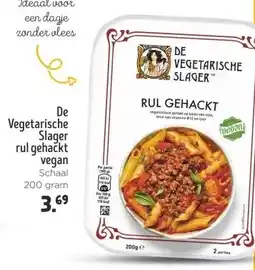 Wibra De Vegetarische Slager rul gehackt vegan aanbieding