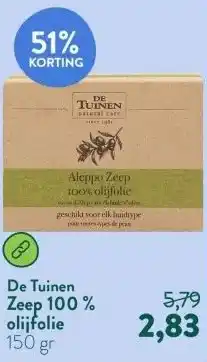 Holland & Barrett Zeep 100 % olijfolie aanbieding