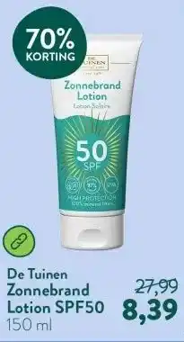 Holland & Barrett Zonnebrand Lotion SPF50 aanbieding