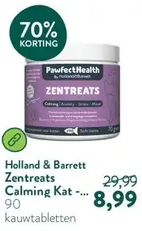 Holland & Barrett Zentreats Calming Kat - 90 soft treats aanbieding