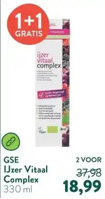 Holland & Barrett IJzer Vitaal Complex aanbieding