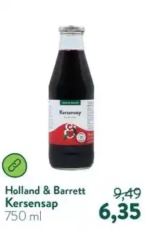 Holland & Barrett Kersensap aanbieding