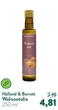 Holland & Barrett Walnootolie aanbieding