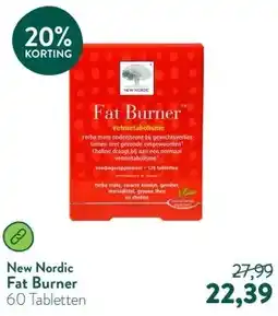 Holland & Barrett Fat Burner aanbieding