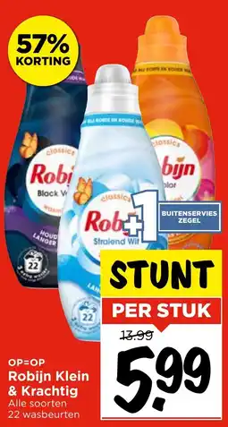 Vomar Voordeelmarkt Robijn Klein & Krachtig aanbieding