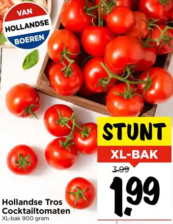 Vomar Voordeelmarkt Hollandse Tros Cocktailtomaten aanbieding
