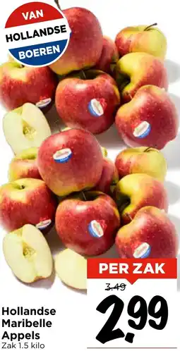 Vomar Voordeelmarkt Hollandse Maribelle Appels aanbieding