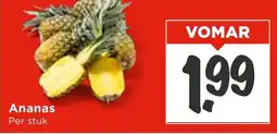 Vomar Voordeelmarkt Ananas aanbieding