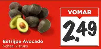 Vomar Voordeelmarkt Eetrijpe Avocado aanbieding
