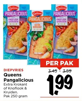 Vomar Voordeelmarkt Queens Pangalicious aanbieding