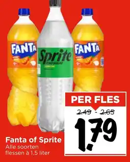 Vomar Voordeelmarkt Fanta of Sprite aanbieding