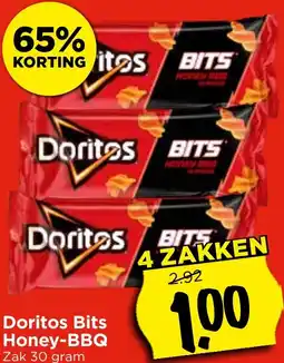 Vomar Voordeelmarkt Doritos Bits Honey-BBQ aanbieding