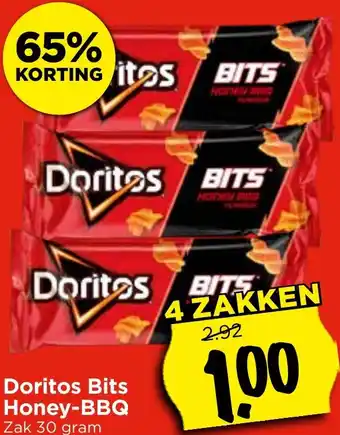 Vomar Voordeelmarkt Doritos Bits Honey-BBQ aanbieding