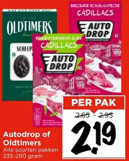 Vomar Voordeelmarkt Autodrop of Oldtimers aanbieding