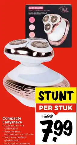 Vomar Voordeelmarkt Compacte Ladyshave aanbieding