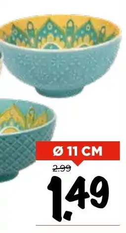 Vomar Voordeelmarkt Schaal Mandala aanbieding
