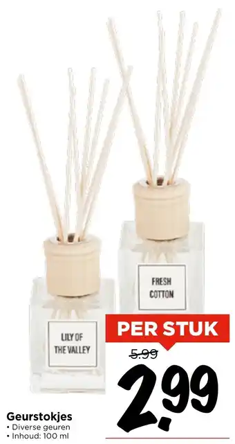 Vomar Voordeelmarkt Geurstokjes aanbieding