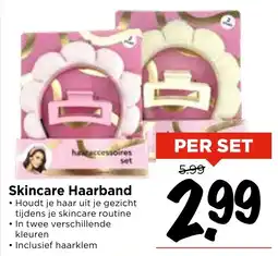 Vomar Voordeelmarkt Skincare Haarband aanbieding