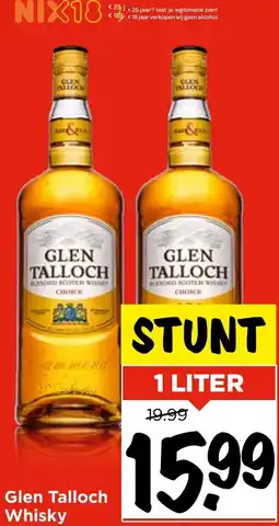 Vomar Voordeelmarkt Glen Talloch Whisky aanbieding