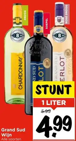 Vomar Voordeelmarkt Grand Sud Wijn aanbieding