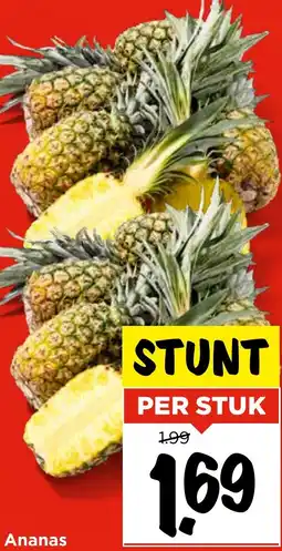 Vomar Voordeelmarkt Ananas aanbieding