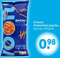 Hoogvliet G'woon fritessticks paprika aanbieding