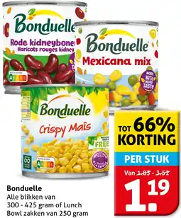 Hoogvliet Bonduelle aanbieding