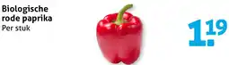 Hoogvliet Biologische rode paprika aanbieding