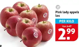 Hoogvliet Pink lady appels los aanbieding