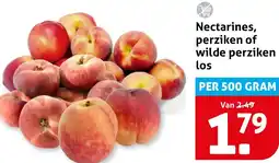 Hoogvliet Nectarines, perziken of wilde perziken los aanbieding