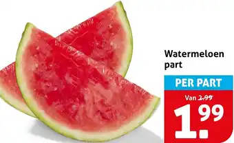 Hoogvliet Watermeloen part aanbieding