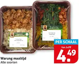 Hoogvliet Warung maaltijd aanbieding