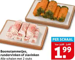 Hoogvliet Boomstammetjes, rundervinken of slavinken aanbieding