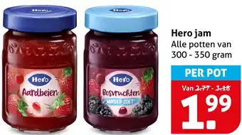 Hoogvliet Hero jam aanbieding