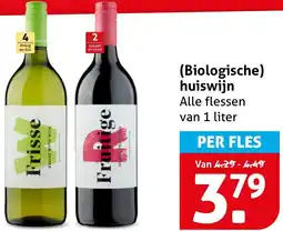 Hoogvliet Biologische huiswijn aanbieding