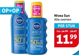Hoogvliet Nivea Sun aanbieding