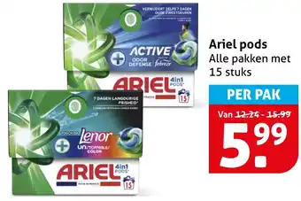 Hoogvliet Ariel pods aanbieding