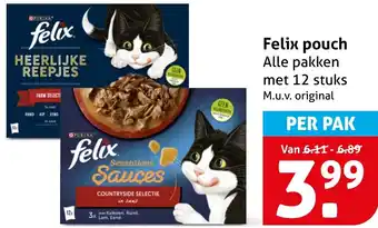 Hoogvliet Felix pouch aanbieding