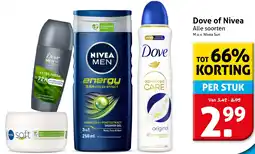 Hoogvliet Dove of Nivea aanbieding