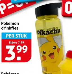 Hoogvliet Pokémon drinkfles aanbieding
