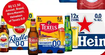Hoogvliet Amstel, Brand, Birra Moretti, Heineken of Texels 0.0 aanbieding