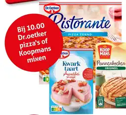 Hoogvliet Dr.oetker pizza's of Koopmans mixen aanbieding