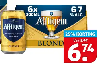 Hoogvliet Affligem blond aanbieding