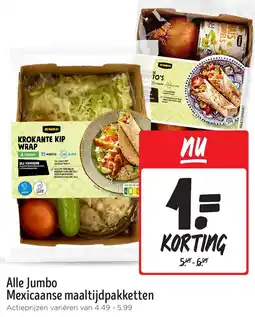 Jumbo Alle Jumbo Mexicaanse maaltijdpakketten aanbieding