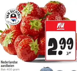 Jumbo Nederlandse aardbeien aanbieding